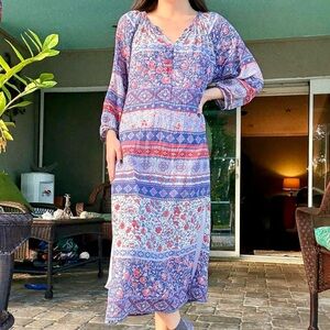 Indian Gauze Cotton Dress